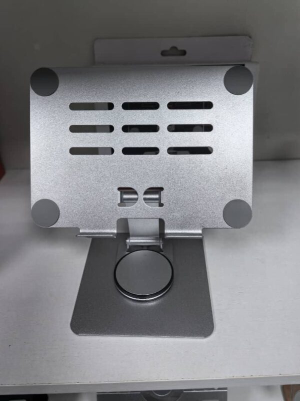 QUALITY 360 DEGREE ROTATING FOLDABLE ALUMINIUM TABLET,IPAD AND MINI LAPTOP STAND - Image 2