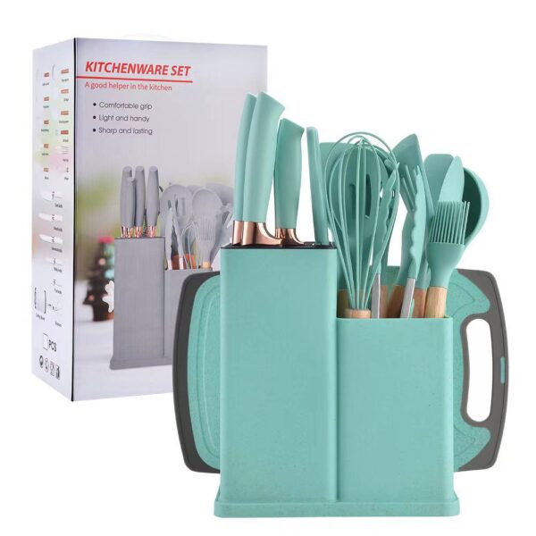 19PCS SILICON SPOON SET