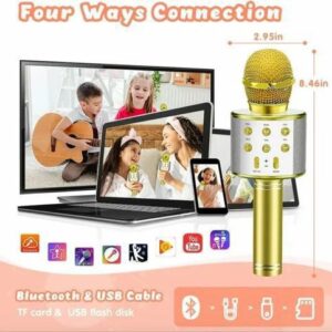 Bluetooth Microphone With Inbuilt Speaker