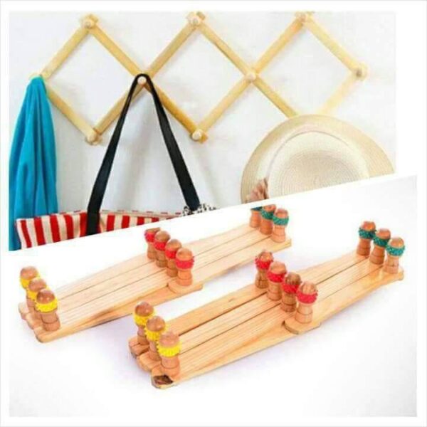 ADJUSTABLE WOODEN HANGER - Image 2