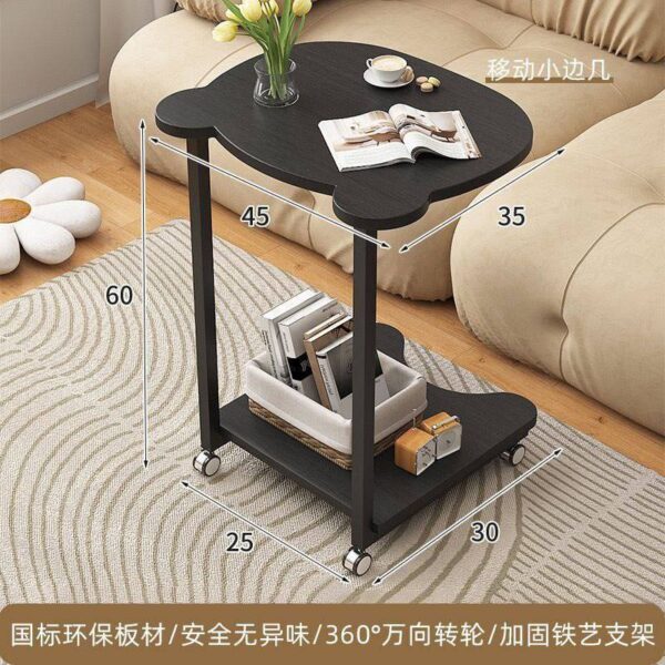 SIDE STOOL WITH WHEELS - Image 5