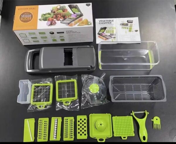 16IN1 VEGETABLE SLICER WITH SKIN PEELER - Image 2