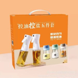 5 IN 1 OIL & SPICE JARS/CONTAINERS