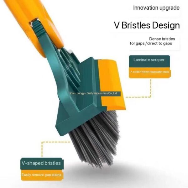 2 IN 1 BRUSH WITH WIPE - Image 2