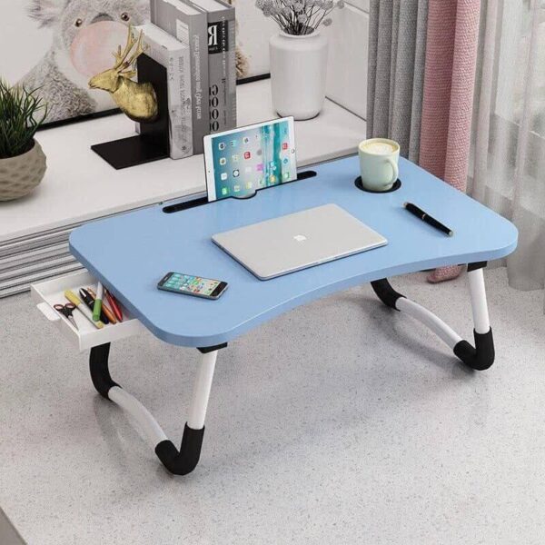 Laptop Table with Drawer